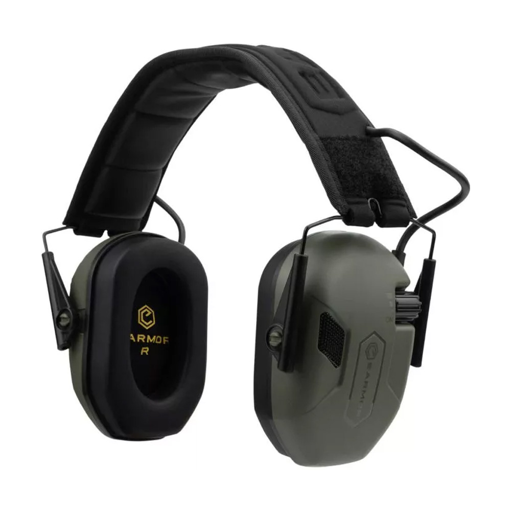 Активные защитные наушники Earmor M32 Plus (BK) Black с гарнитурой