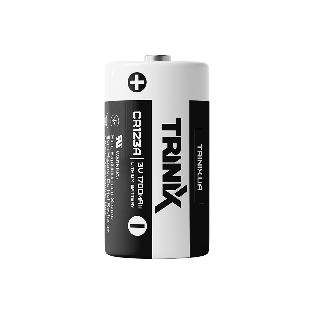 Батарея Trinix CR123A 3V LiMnO2 1700mAh купити в Україні