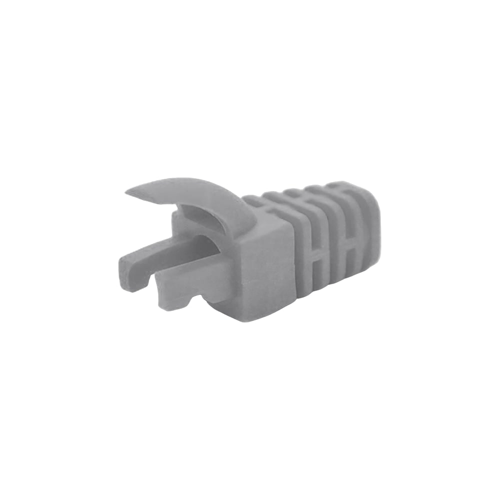 Чохол ізолюючий для роз'єму RJ-45 Cat.5/Cat.6, (N) ПВХ сірий, 100 шт. купити в Україні