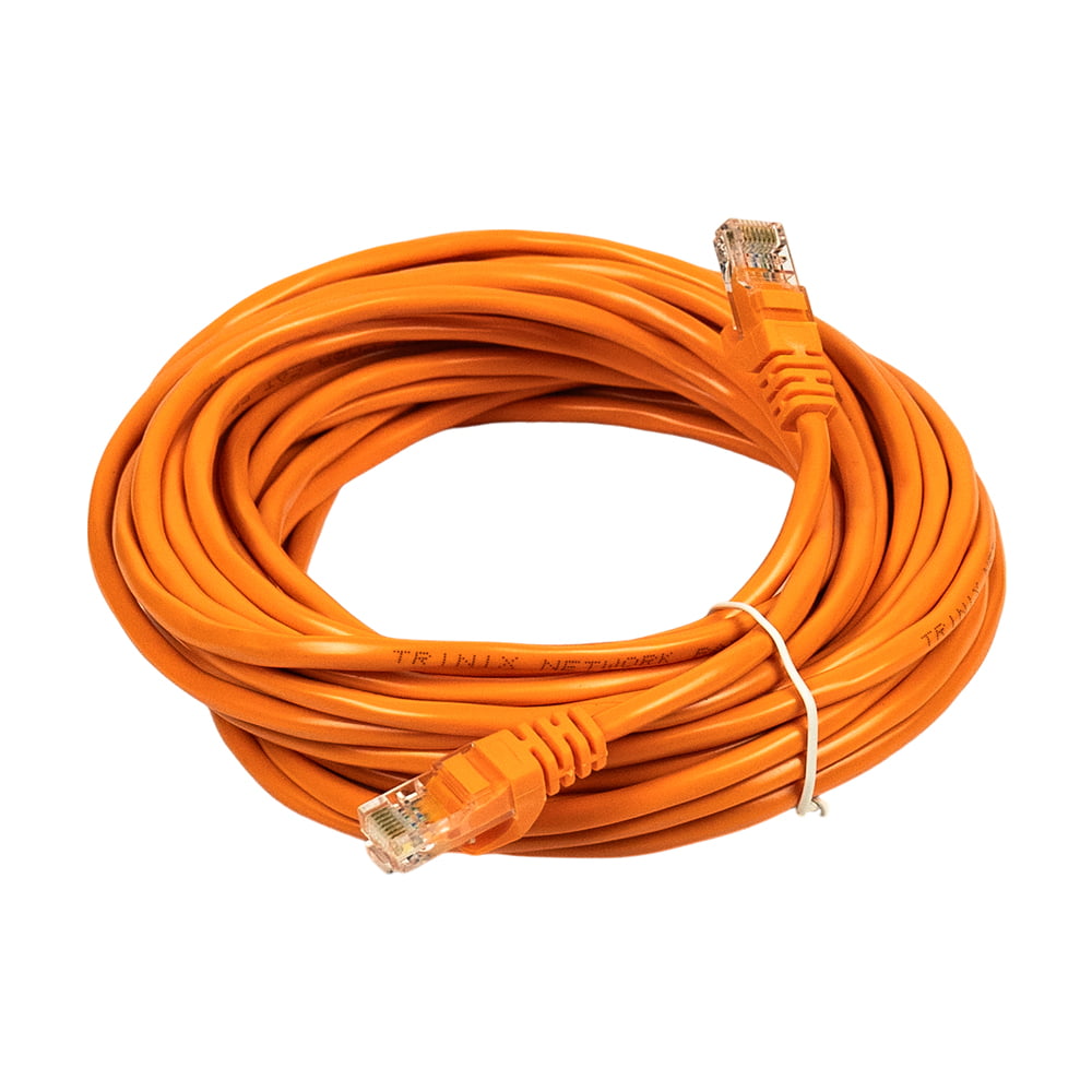 Патч-корд сетевой гигабитный Trinix UTP, RJ-45, CAT.5 15m Orange купить в Украине