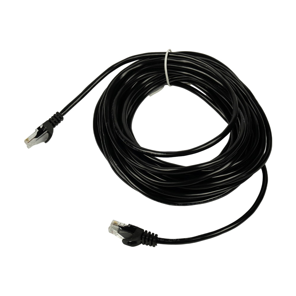 Патч-корд сетевой гигабитный Trinix UTP, RJ-45, CAT.5 25m Black купить в Украине