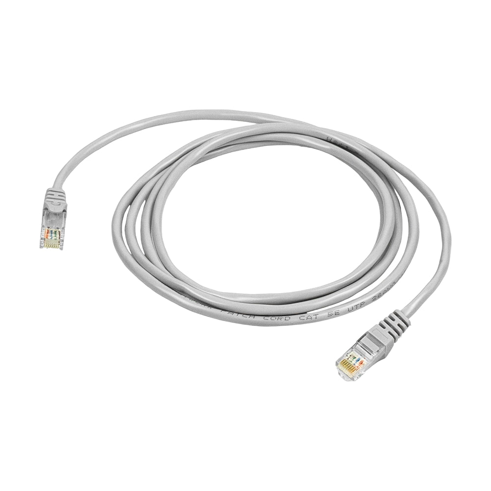 Патч-корд сетевой гигабитный Trinix UTP, RJ-45, CAT.5 3m Gray купить в Украине