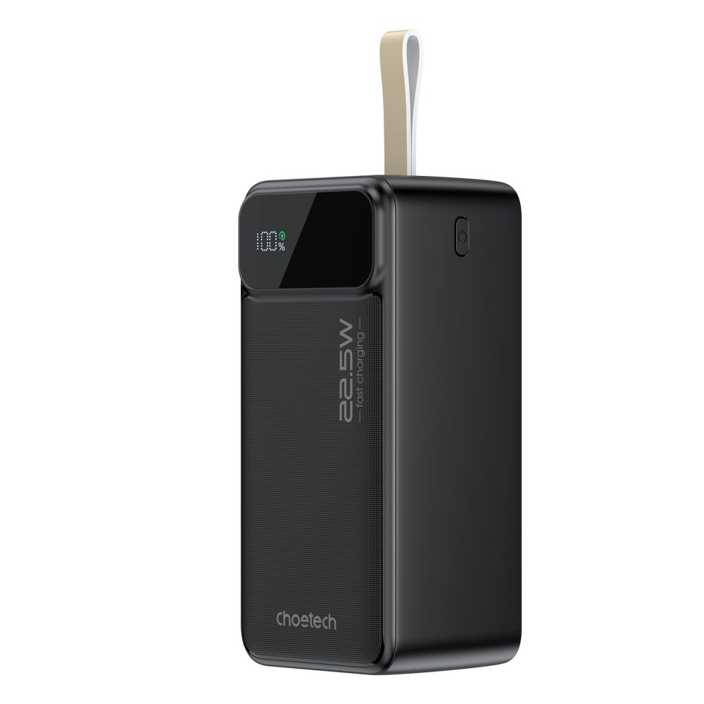 Повербанк 50000 mAh Choetech B732 Black 22.5W QC3.0 PD3.0 купити в Україні