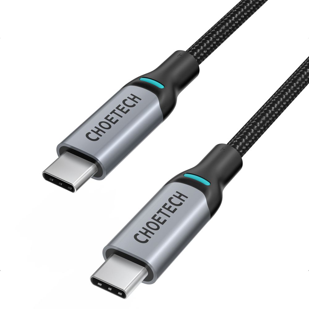 Кабель Choetech ХСС-1002 Black USB-C to USB-C PD100W 1.8m купити в Україні
