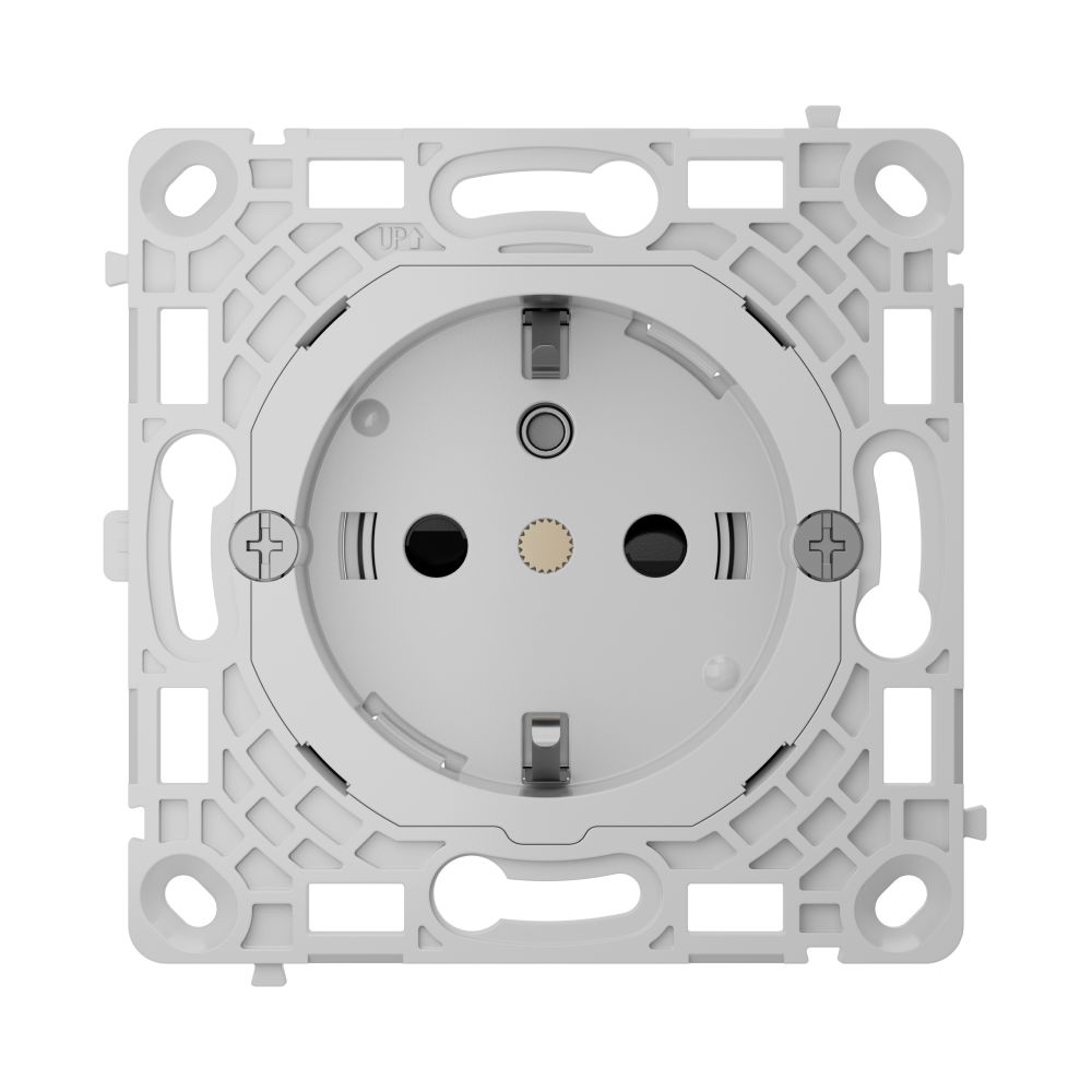 Механізм розетки Ajax OutletCore (basic) vertical type F для вбудованої вертикальної розетки Outlet (basic) vertical type F купити в Україні