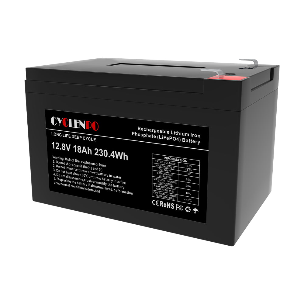 Аккумуляторная батарея литий-железо-фосфатная 12.8В 18Ач Cyclen 12.8V 18AH LiFePo4 купить в Украине