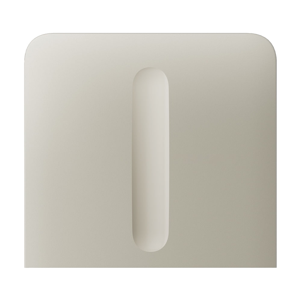 Кнопка Ajax SideButton (Dimmer) vertical ivory/слонова кістка для LightSwitch Dimmer Jeweller купити в Україні