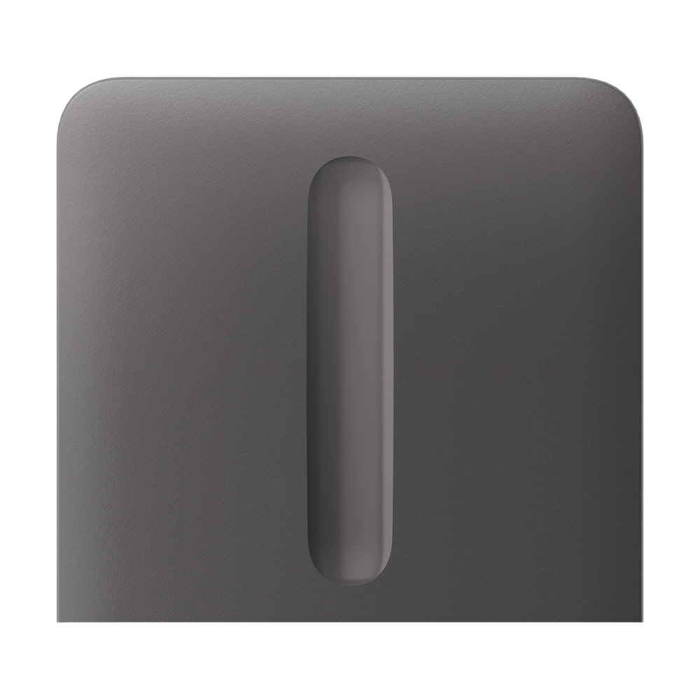 Кнопка Ajax SideButton (Dimmer) vertical grey/сіра для LightSwitch Dimmer Jeweller купити в Україні