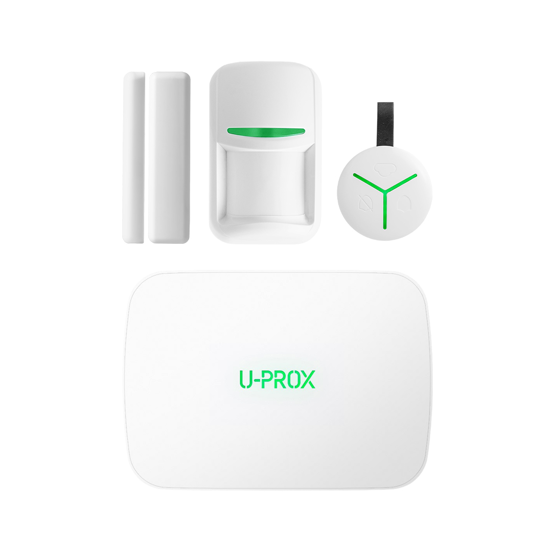 Комплект бездротової сигналізації U-Prox MPX G KF kit White з GSM (2G), WiFi купити в Україні