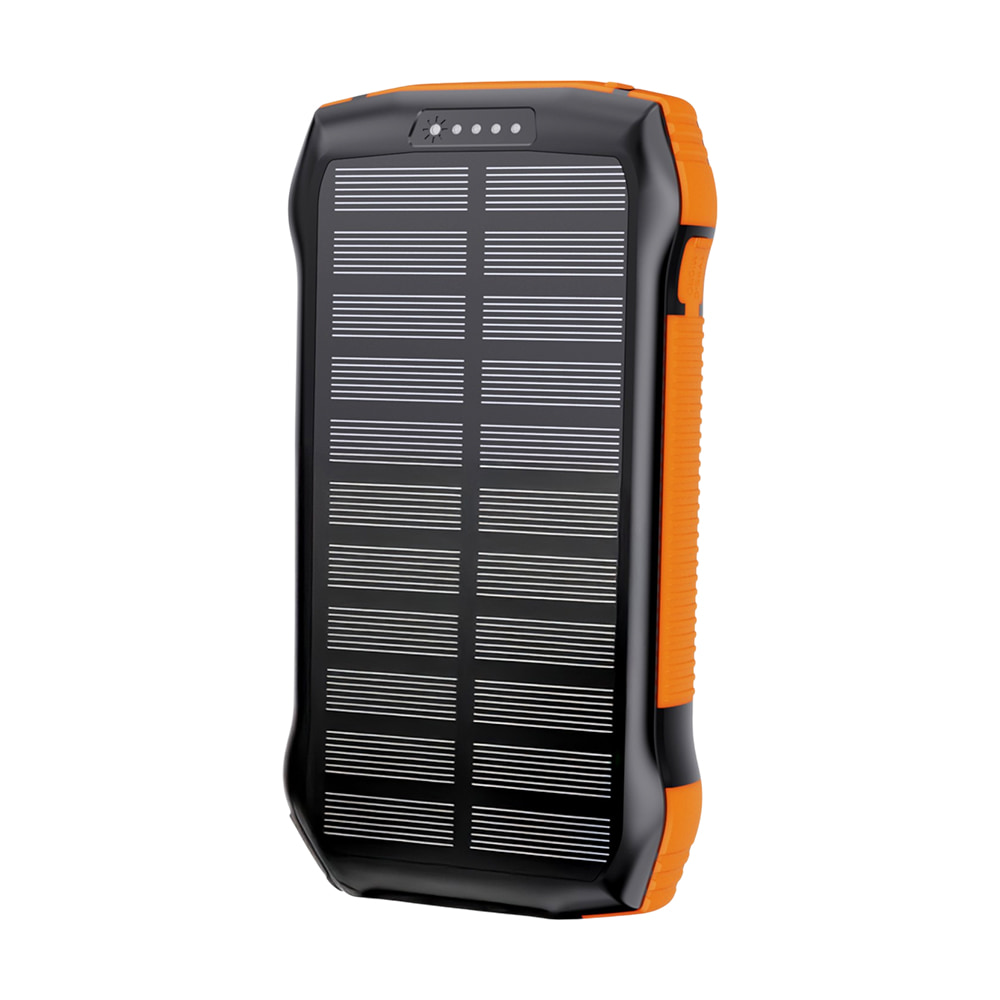 Повербанк з сонячною панеллю 20000mAh Choetech B657 Black PD20W+QC QC3.0 PD3.0 бездротова зарядка купити в Україні