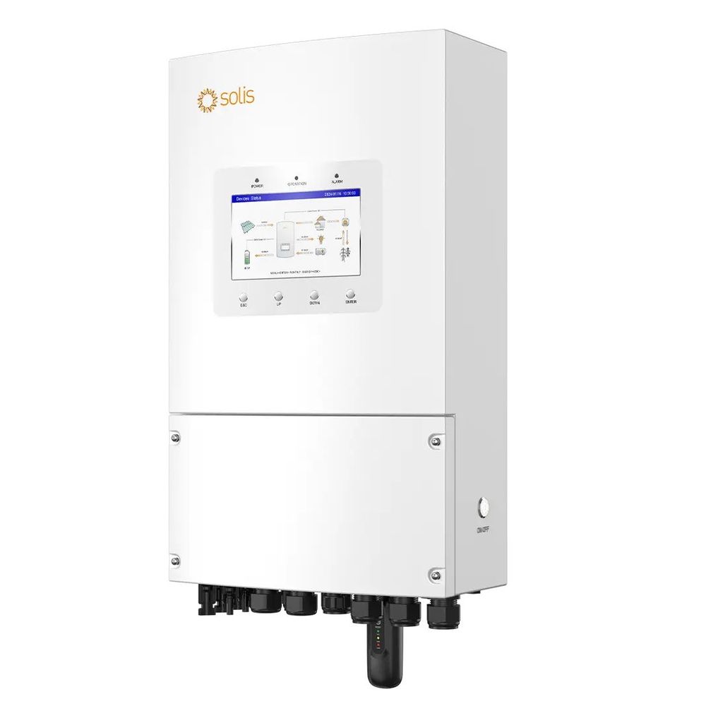 Гібридний однофазний інвертор 6kW Solis S6-EH1P6K-L-PLUS 48V WiFi 2 MPPT купити в Україні