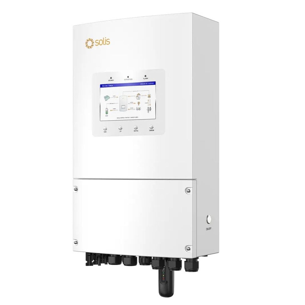 Гібридний однофазний інвертор 8kW Solis S6-EH1P8K-L-PLUS 48V WiFi 2 MPPT купити в Україні