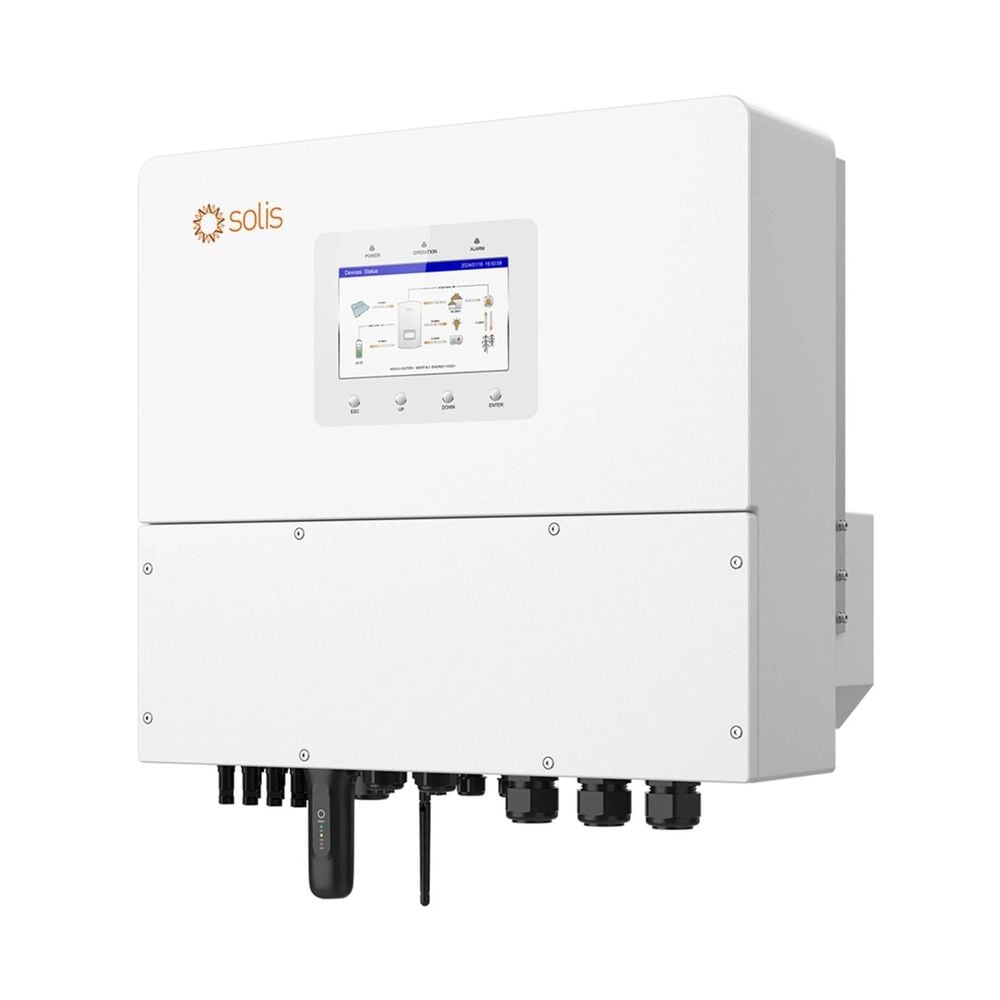 Гібридний трифазний інвертор 20kW Solis S6-EH3P20K-H 120-800V WiFi HV-battery 4 MPPT купити в Україні