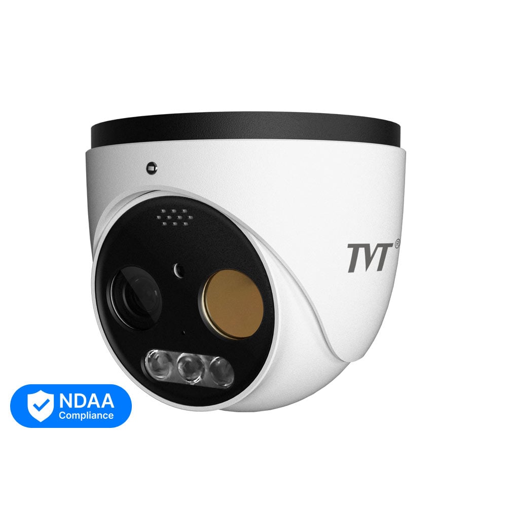Тепловізійна IP-відеокамера TVT TD-5525E1-VT1(7/PE) Thermal 256*192 f=7mm Optical 5Mp f=8mm купити в Україні
