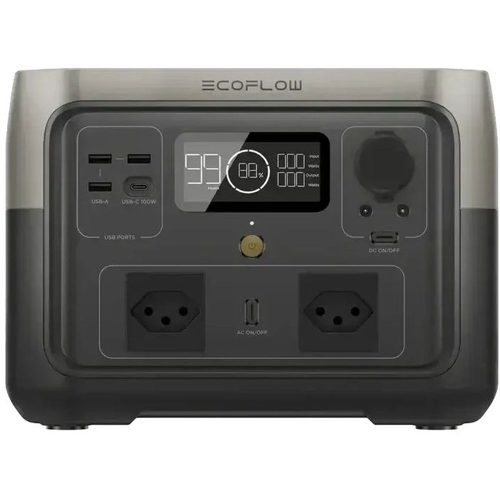 Портативна зарядна станція EcoFlow RIVER 2 MAX Switzerland Version 500 Вт 512Wh купити в Україні