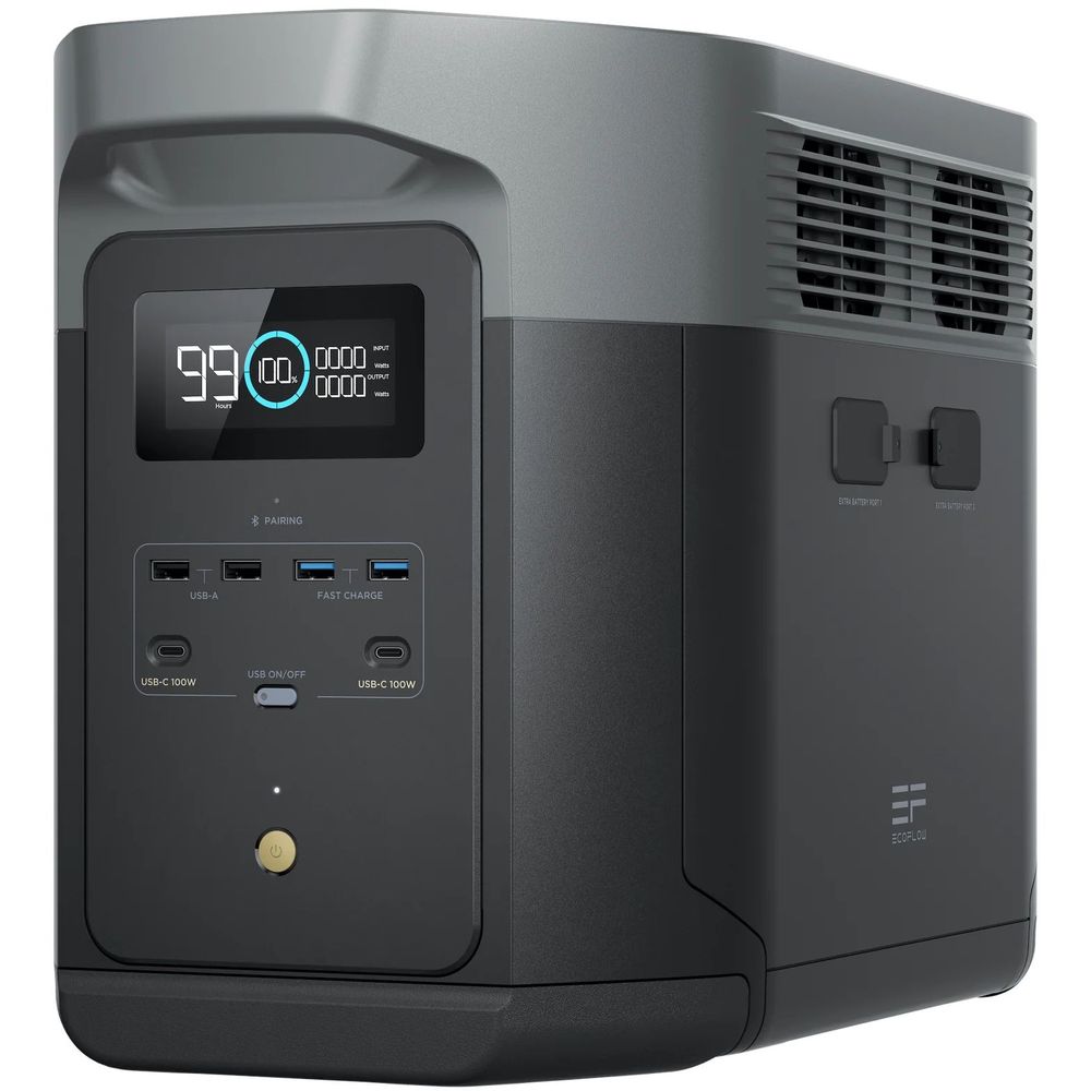 Портативная зарядная станция EcoFlow RIVER 2 MAX 2400 Вт 2048Wh купить в Украине