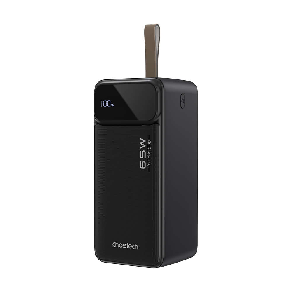 Повербанк 50000 mAh Choetech B733 Black 65W QC3.0 PD3.0 купити в Україні