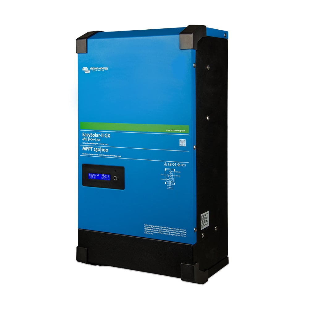 Гібридний однофазний інвертор 5kWA/4kW Victron Energy EasySolar-II 48/5000/70-50 MPPT 250/100 GX купити в Україні