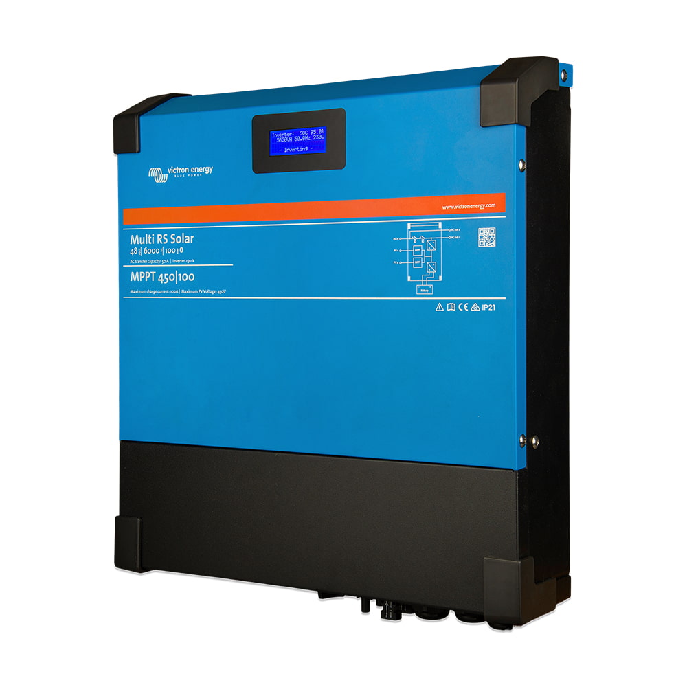 Гибридный однофазный инвертор 4.8kW Victron Energy Multi RS Solar 48/6000/100-450/80 купить в Украине