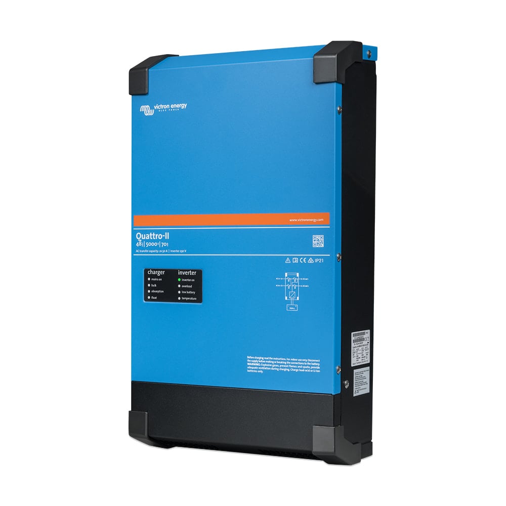 Инвертор 5kVA/4kW Victron Energy Quattro-II 48/5000/70-50/50 купить в Украине