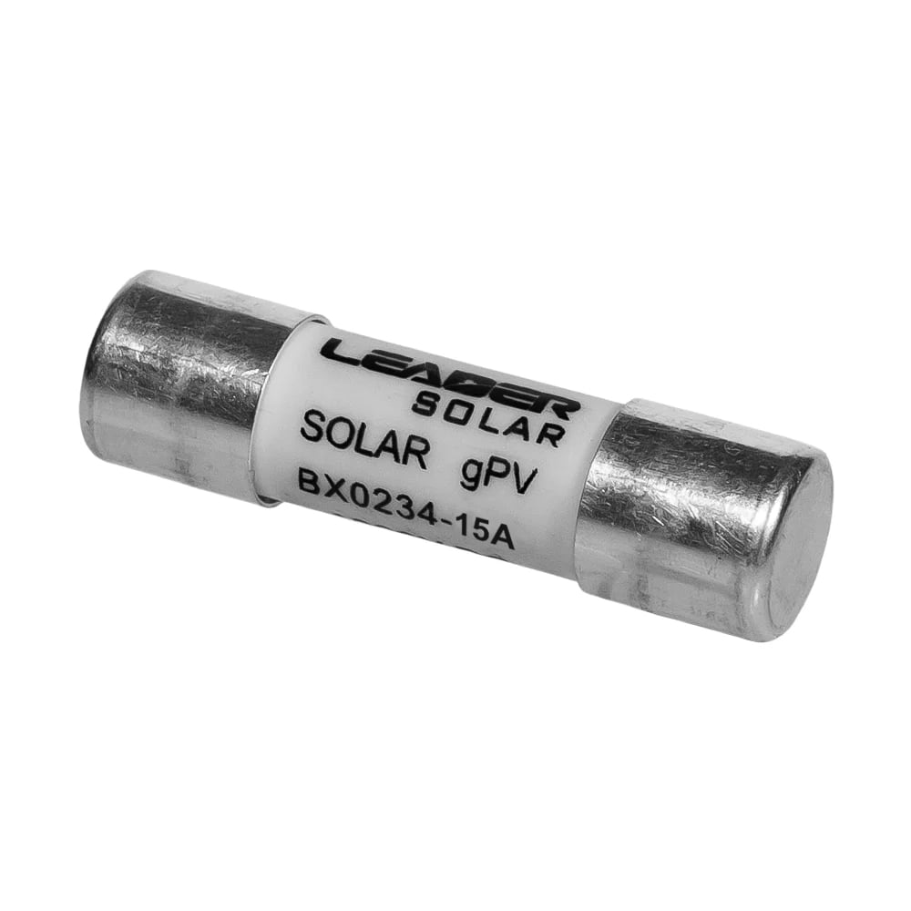 Плавкий запобіжник 15A 1000V Leader BX0234 для сонячних панелей купити в Україні