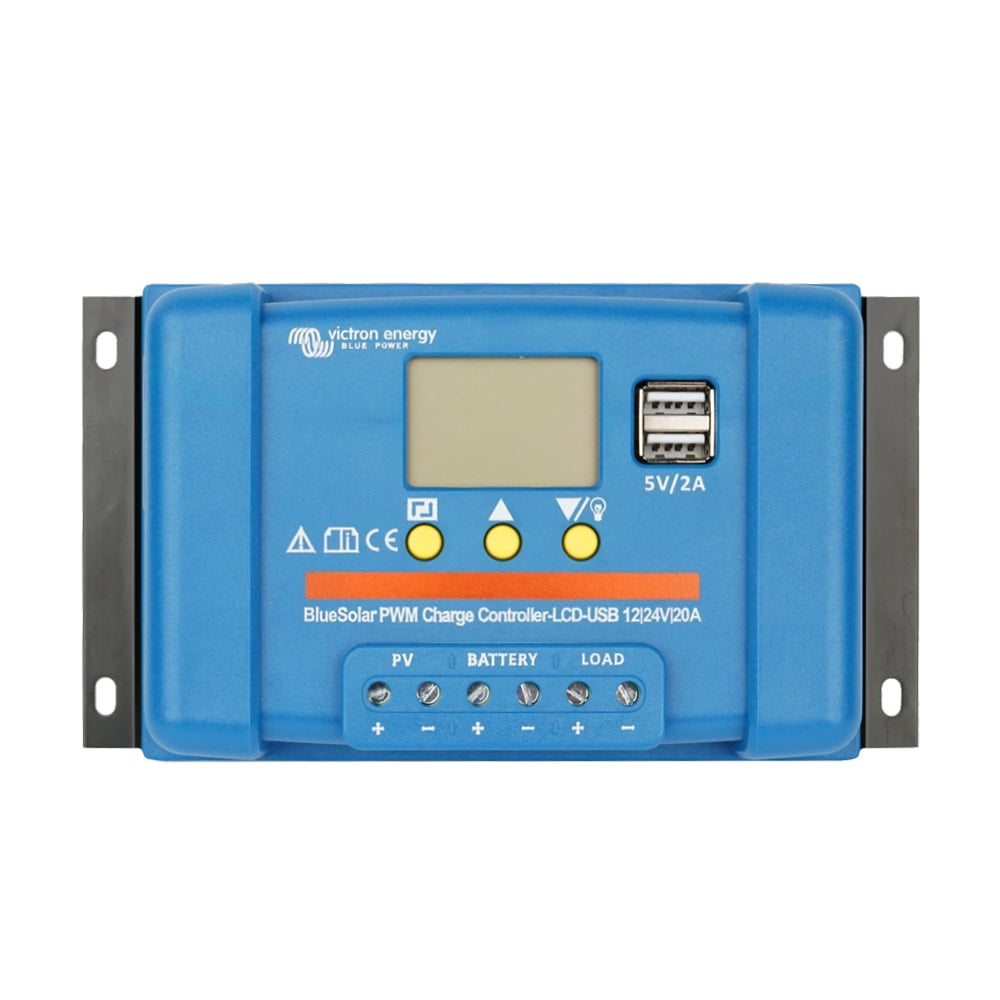 PWM-контролер заряду сонячних панелей Victron Energy BlueSolar PWM-LCD&USB 12/24V-20A купити в Україні