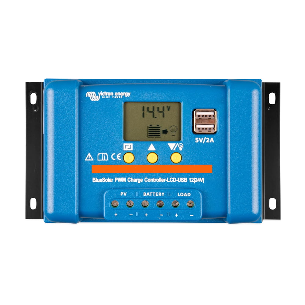 PWM-контроллер заряда солнечных панелей Victron Energy BlueSolar PWM-LCD&USB 12/24V-30A купить в Украине