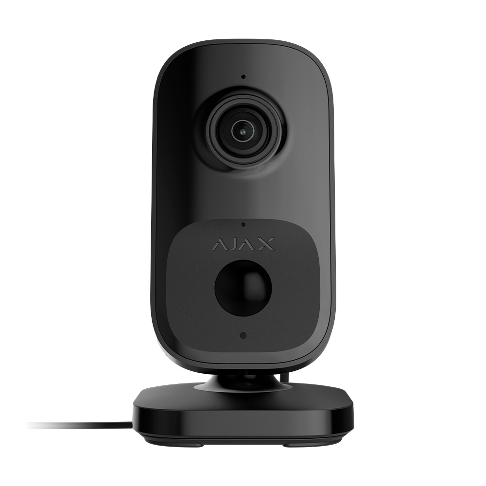 IP-відеокамера з WiFi 4Mp Ajax IndoorCam (4 Mp) Black з мікрофоном купити в Україні
