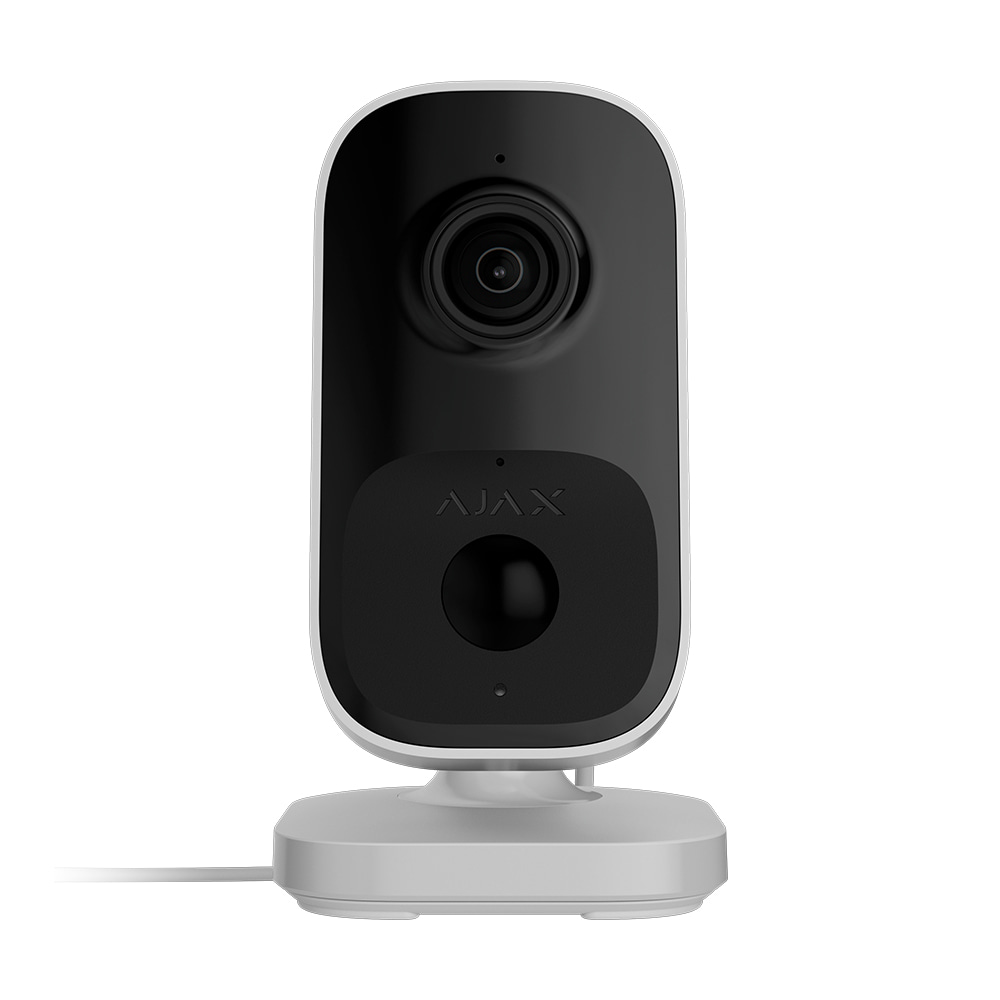 IP-відеокамера з WiFi 4Mp Ajax IndoorCam (4 Mp) White з мікрофоном купити в Україні