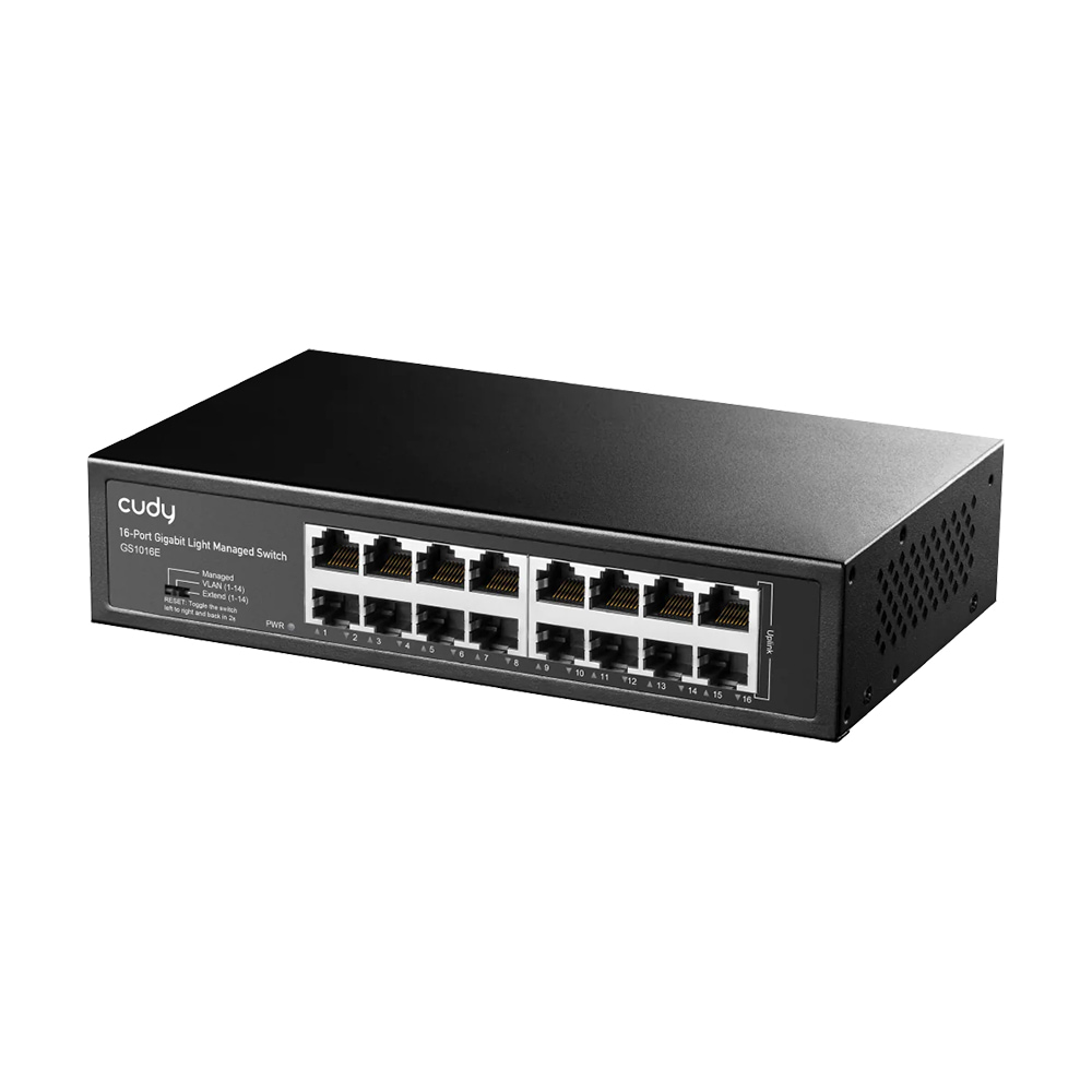 Коммутатор 16-портовый Cudy GS1016E гигабитный с функциями управления купить в Украине