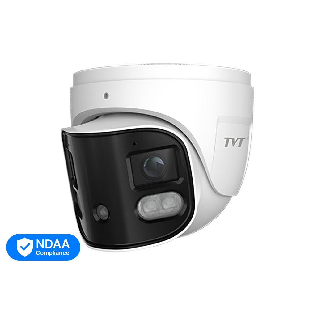 IP-відеокамера панорамна 4Mp*2 TVT TD-9585E3B-DP f=2.8mm, ІЧ+LED підсвічування, 2 мікрофони купити в Україні