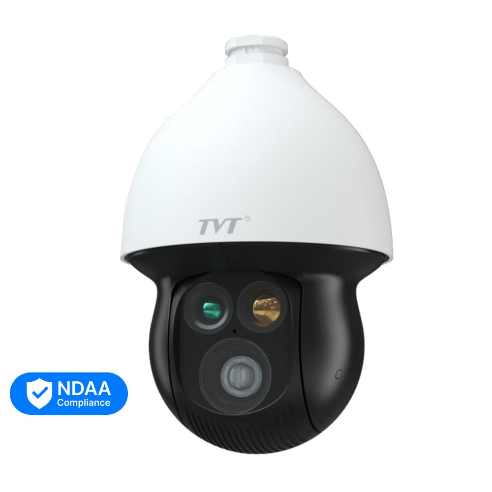 Тепловізійна IP-відеокамера TVT TD-5635E1-VT2(PE/432/VL30/25mm) Thermal 384*288 f=25mm Optical PTZ 4Mp f=4.8-154mm купити в Україні