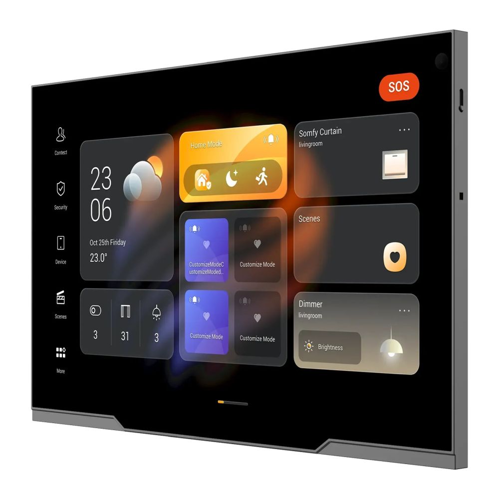 Центральная панель управления умным домом 12.35" Akubela HyPanel PHX1-ST с камерой 5Mp купить в Украине