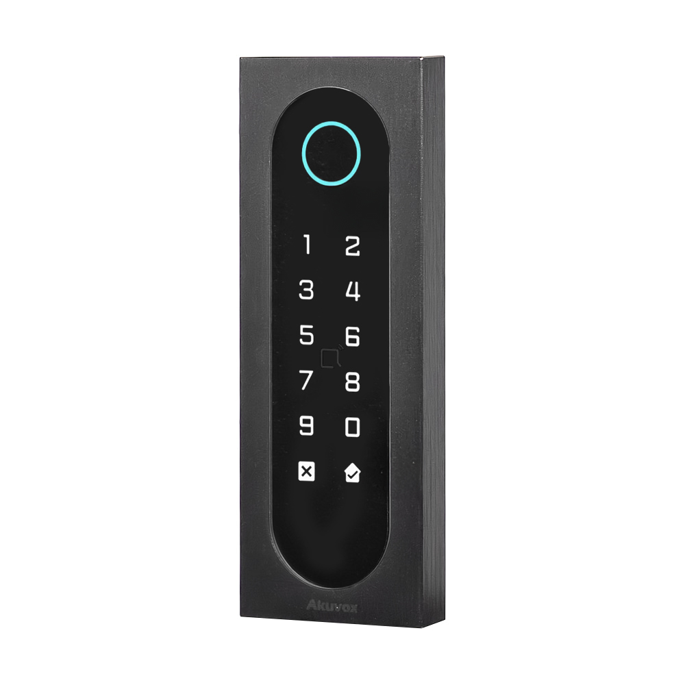 Термінал контролю доступу Akuvox A08S з клавіатурою та зчитувачем EM-Marine / Mifare / NFC / BLE / QR купити в Україні