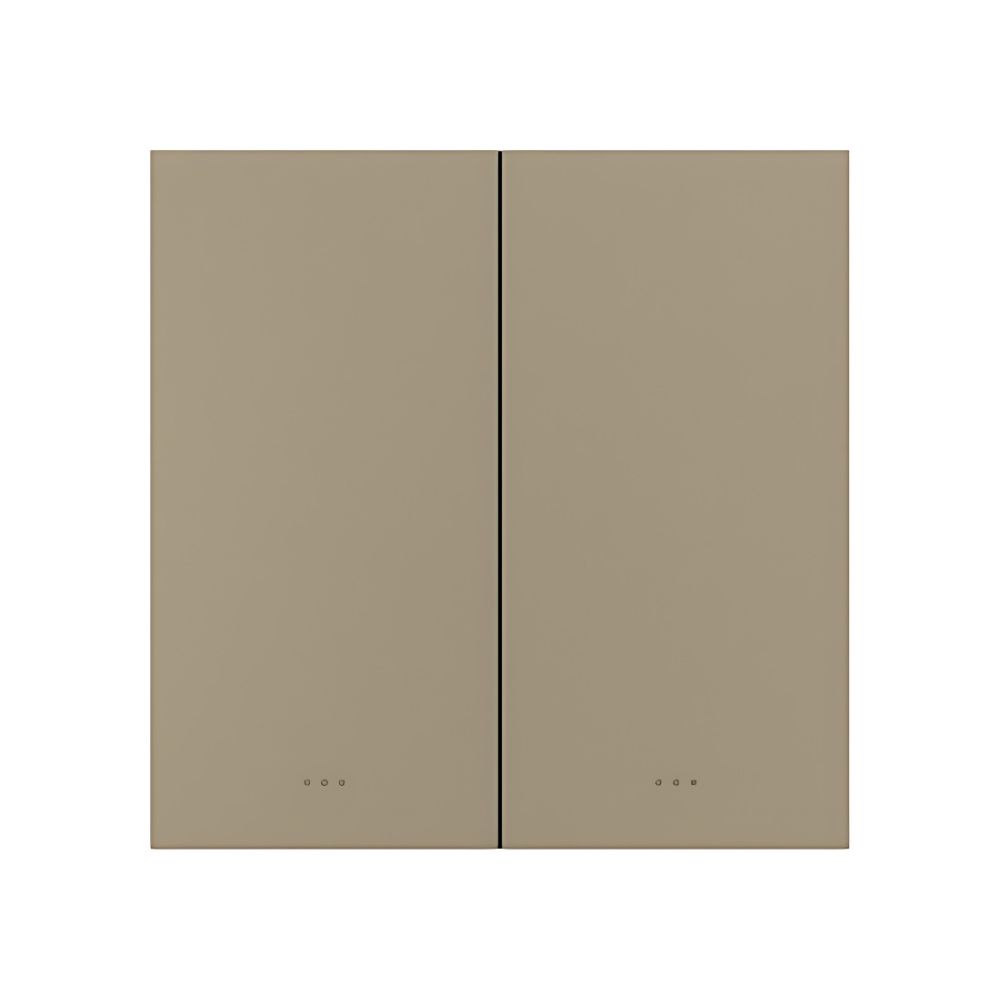 Умный выключатель света на 2 канала ZigBee Akubela SM-2G Gold купить в Украине