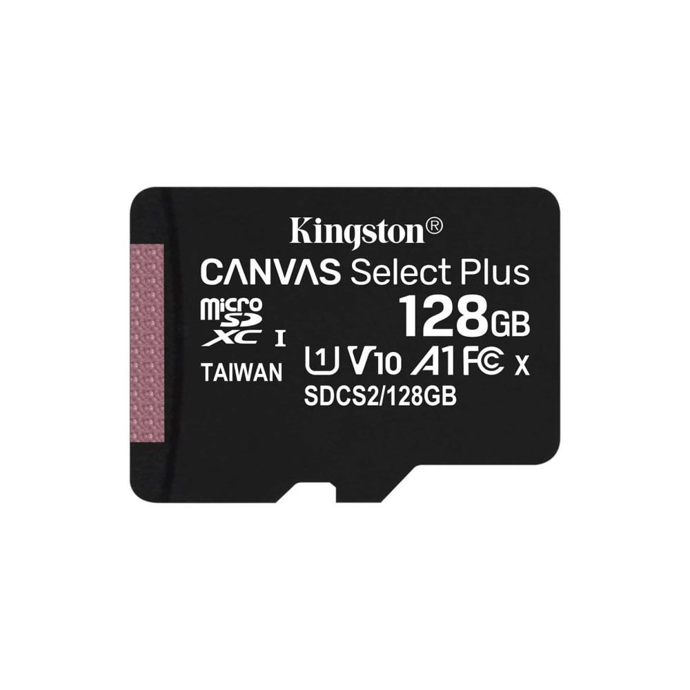 Карта пам’яті miсroSDXC 128GB Kingston TransFlash Memory Card Class 10 A1 Canvas Select Plus (SDCS2/128GBSP) купити в Україні