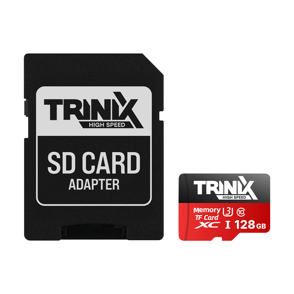 Карта памяти Trinix 128GB miсroSDXC с SD-адаптером U3 V30 A1 купить в Украине