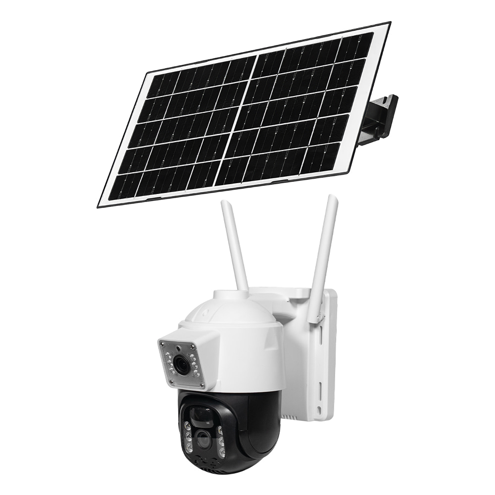 IP PTZ-видеокамера автономная с 4G и солнечной панелью 3Mp+3Mp Light Vision VLC-9530IG/2C3S (Solar) f=4mm, на аккумуляторных батареях купить в Украине