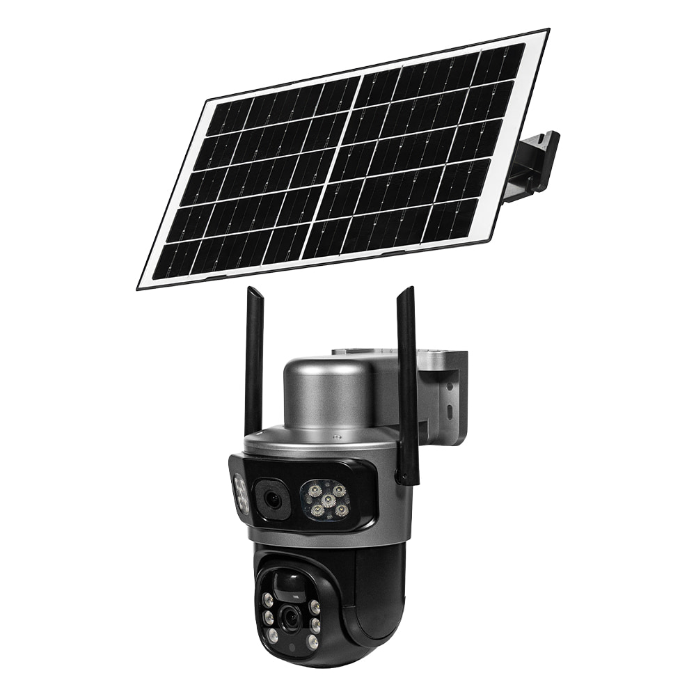 IP PTZ-відеокамера автономна з 4G та сонячною панеллю 3Mp+3Mp Light Vision VLC-9430IG/2C3S (Solar) f=4mm, на акумуляторних батареях купити в Україні