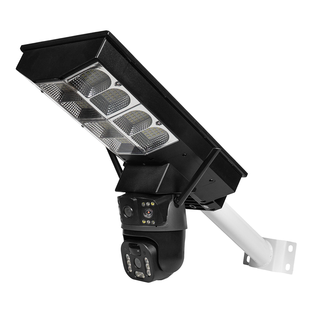 IP PTZ-відеокамера автономна з WiFi, прожектором та сонячною панеллю 3Mp+3Mp Light Vision VLC-1030WIA/2C (Lamp+Solar) f=4mm, на акумуляторних батареях купити в Україні