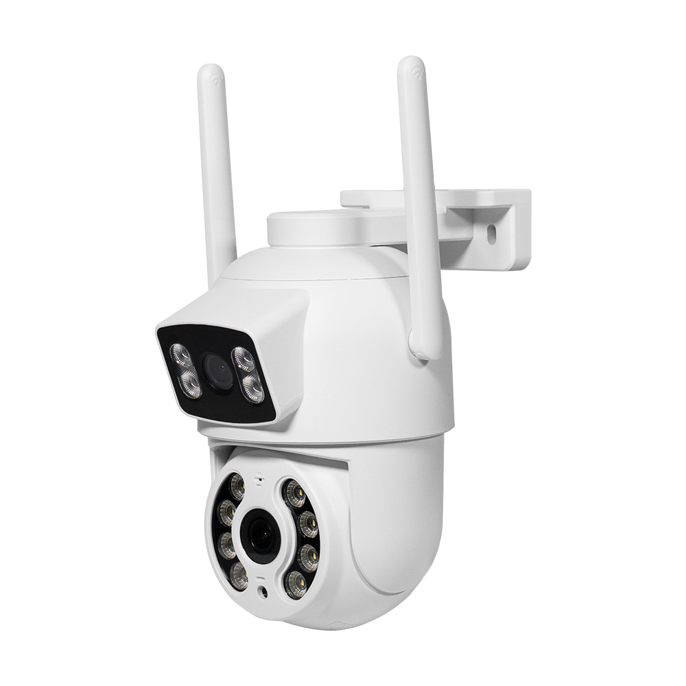 IP PTZ-видеокамера с WiFi 3Mp+3Mp Light Vision VLC-9130WI/2C (Tuya) f=3.6mm+3.6mm, ИК+LED-подсветка, с микрофоном купить в Украине