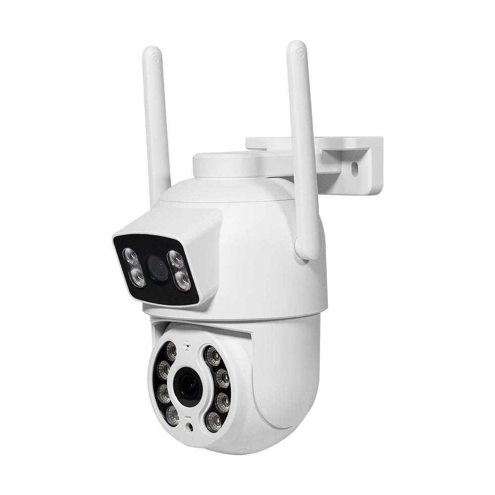 IP PTZ-відеокамера з WiFi 3Mp+3Mp Light Vision VLC-9130WI/2C (Tuya) f=3.6mm+3.6mm, ІЧ+LED-підсвічування, з мікрофоном купити в Україні