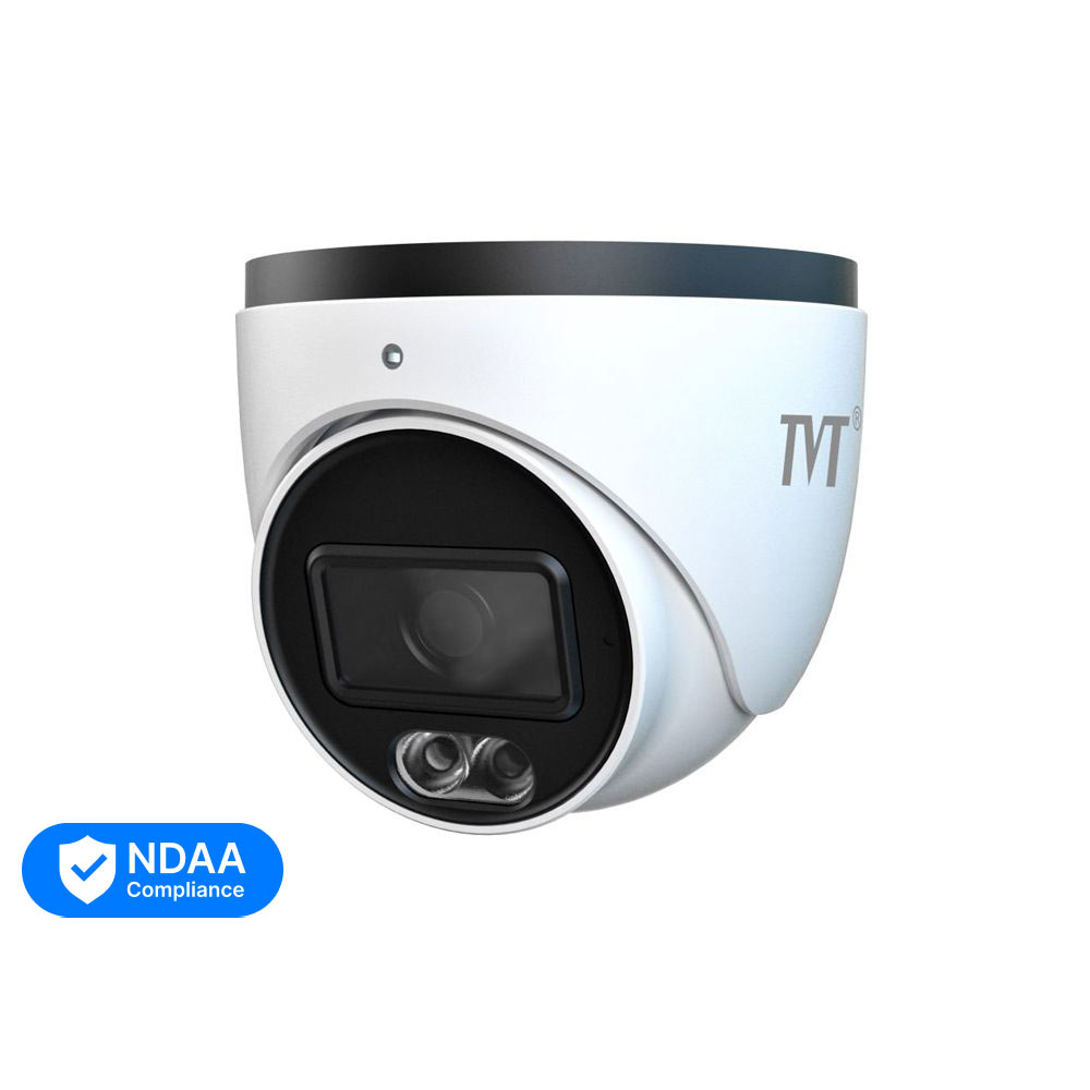 IP-видеокамера 4MP TVT TD-9544S4L-A(D/PE/AW2) White f=2.8mm, ИК+LED-подсветка, с микрофоном купить в Украине