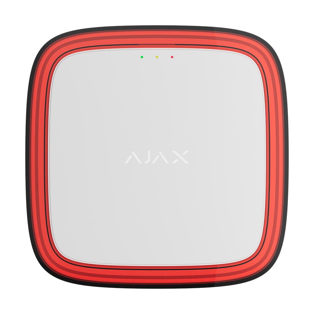 Бездротовий адресний пожежний оповіщувач світловий Ajax EN54 FireProtect (VAD) Jeweller White купити в Україні