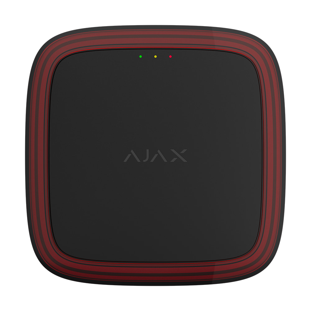 Беспроводной адресный пожарный оповещатель световой Ajax EN54 FireProtect (VAD) Jeweller Black купить в Украине