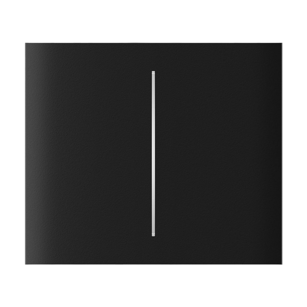 Кнопка Ajax CenterButton (2-gang) vertical black/чорна для Ajax LightSwitch vertical купити в Україні