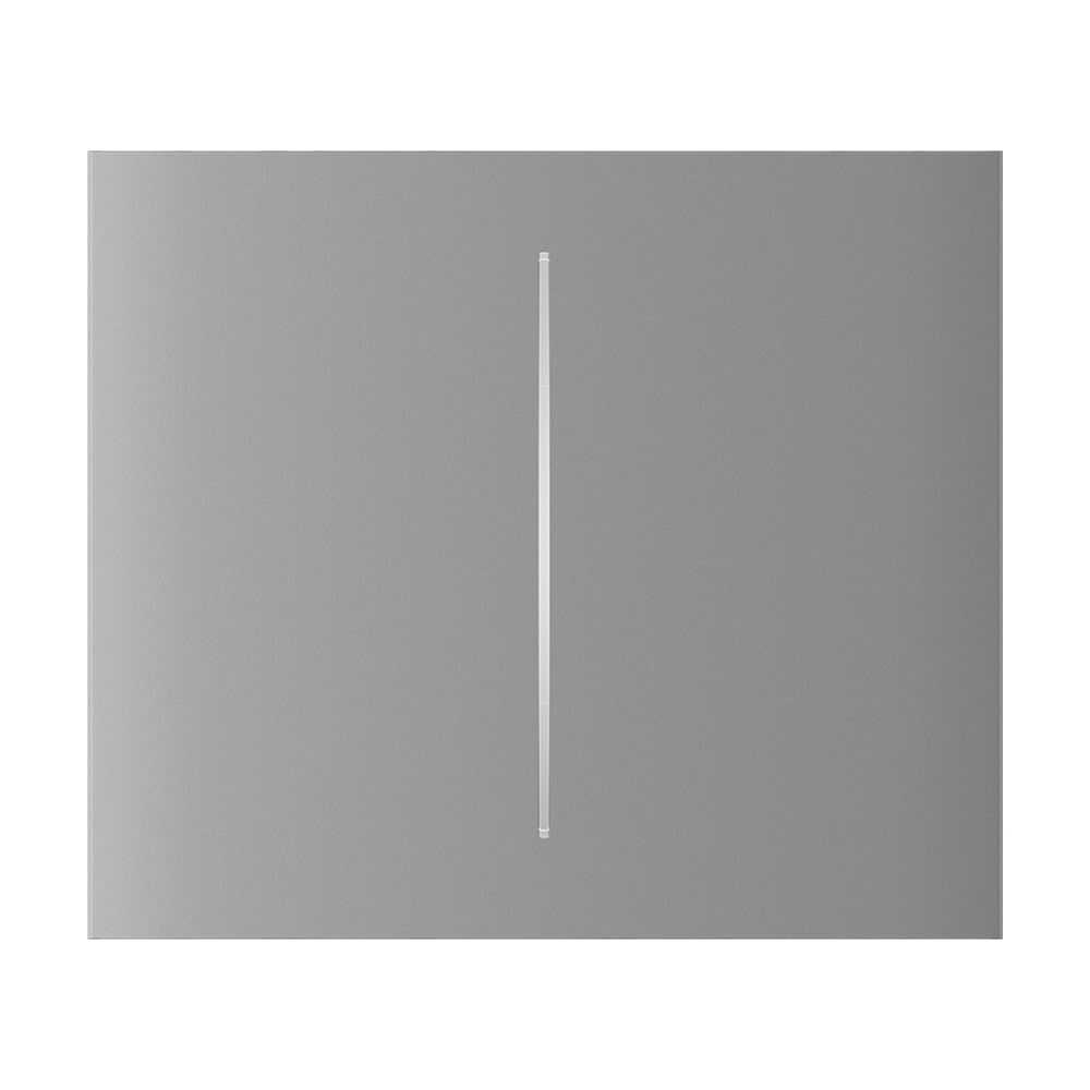 Кнопка Ajax CenterButton (2-gang) vertical fog/димна для Ajax LightSwitch vertical купити в Україні
