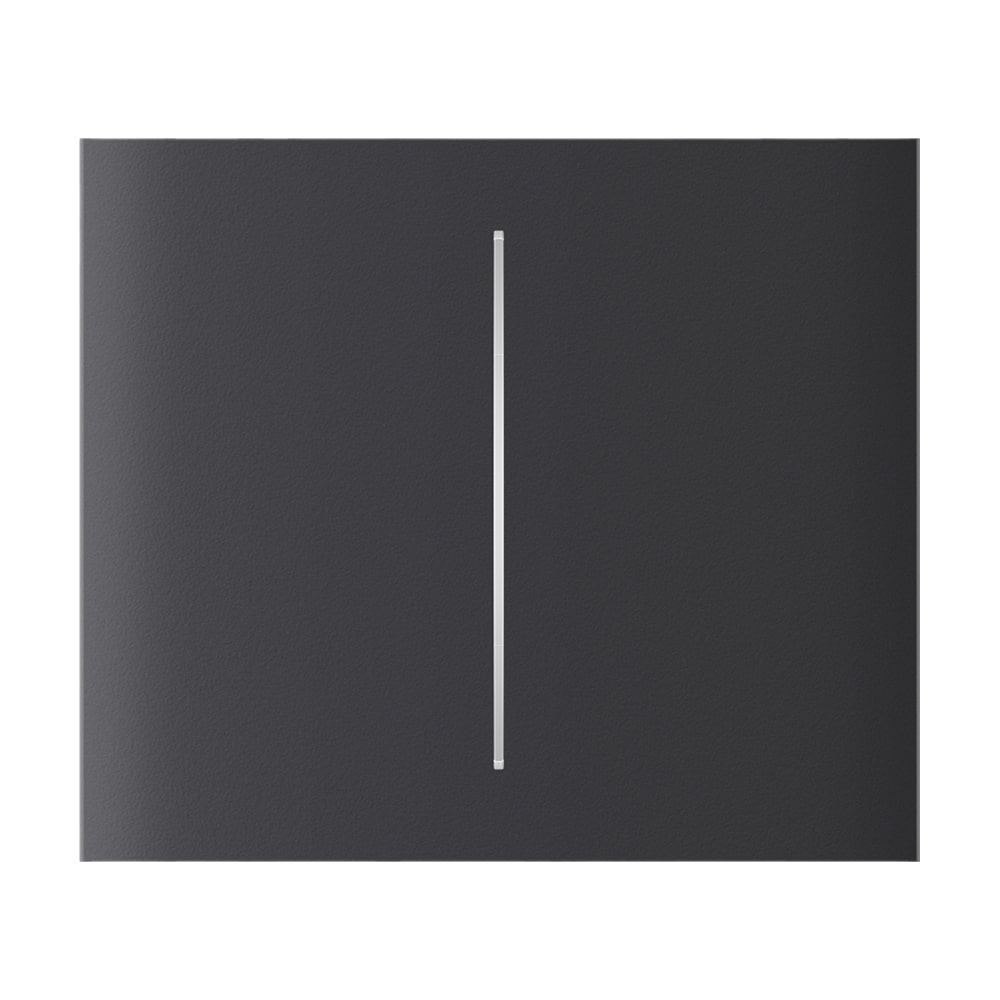 Кнопка Ajax CenterButton (2-gang) vertical graphite/графіт для Ajax LightSwitch vertical купити в Україні
