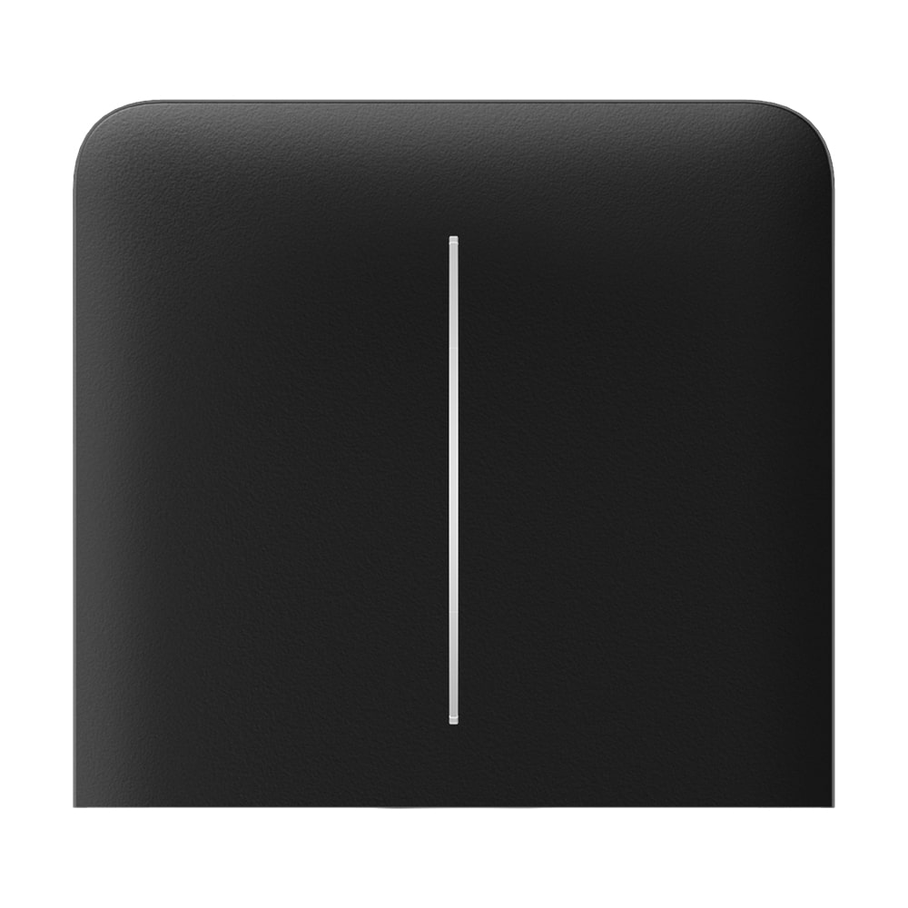 Кнопка Ajax SideButton (2-gang) vertical black/черная для Ajax LightSwitch vertical купить в Украине