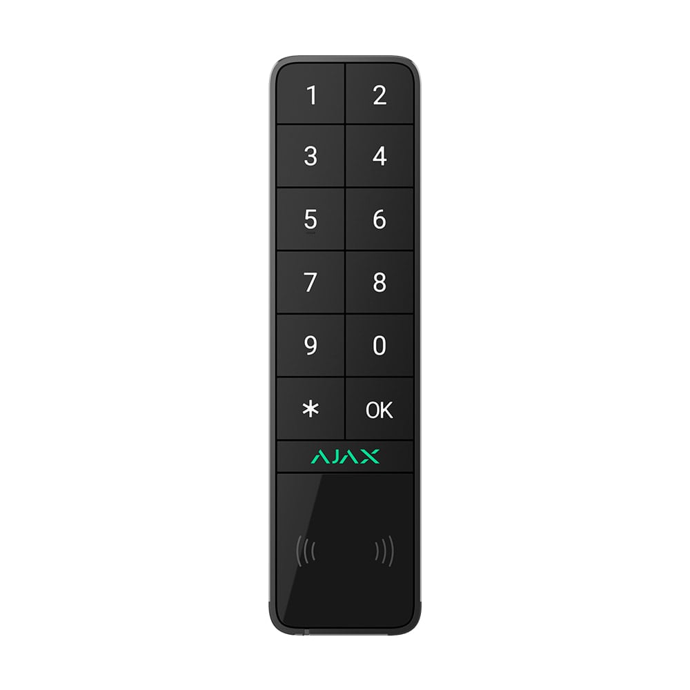 Бездротова клавіатура Ajax Keypad Outdoor Black вулична IP66 купити в Україні